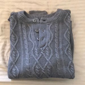 Gray Fisherman’s Sweater